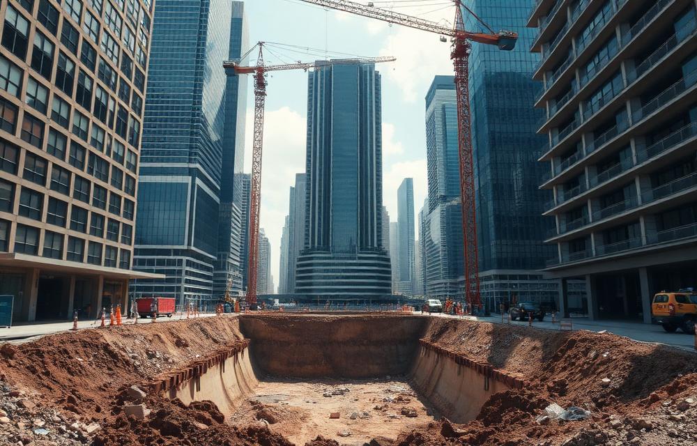 Downtown Office Complex Excavation