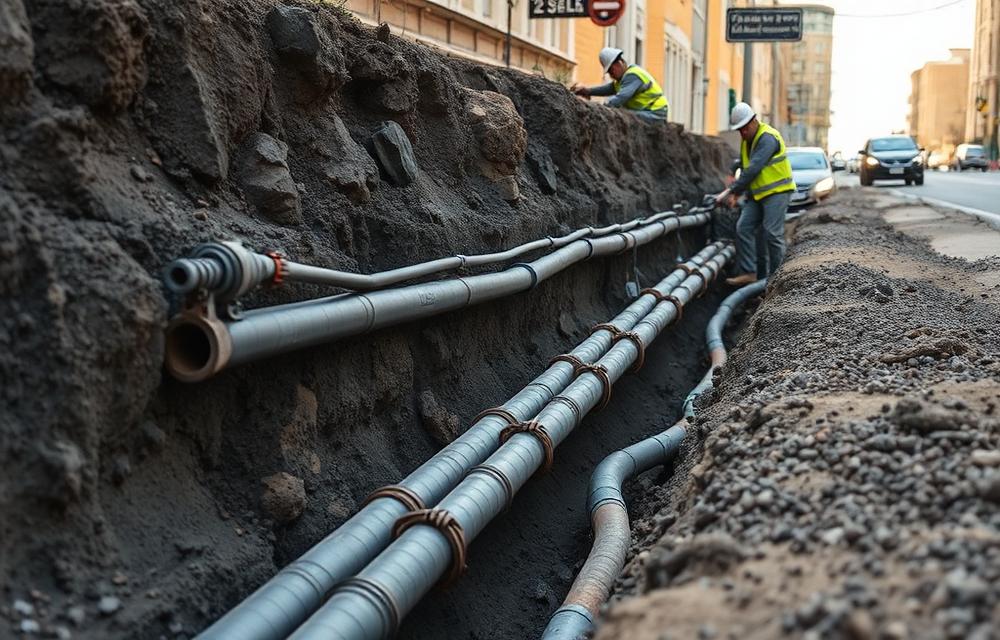 Utility Line Installation